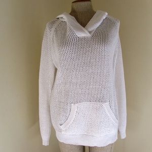 Shirt 469 woman's White Knit Hoody